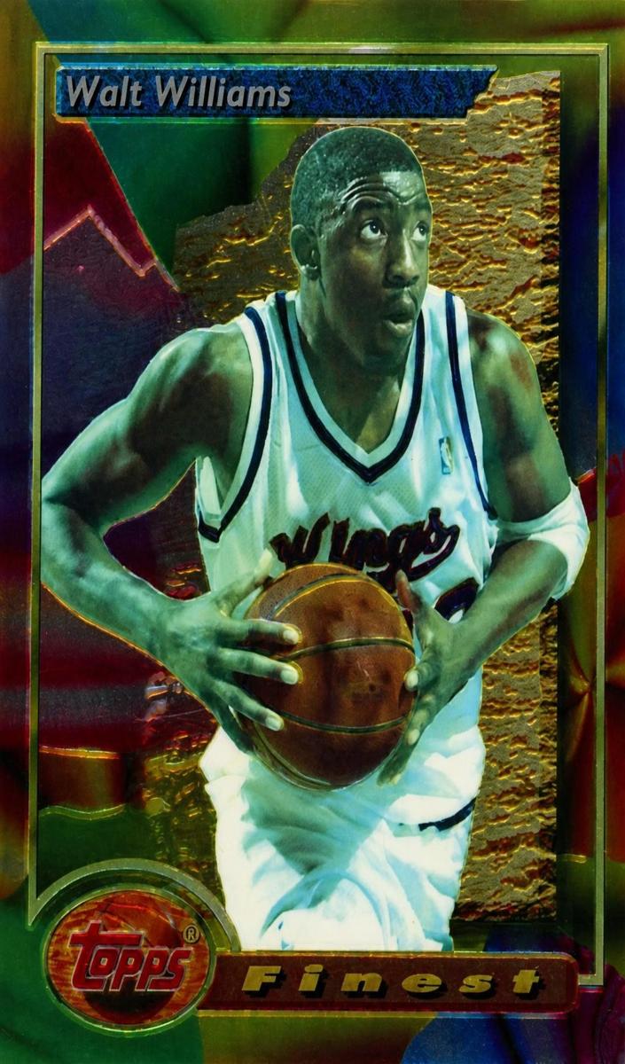 1993 Topps Finest Basketball Walt Williams #210 PSA 9