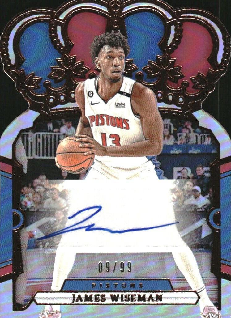 2023 Panini Crown Royale Basketball James Wiseman #CA-WIS
