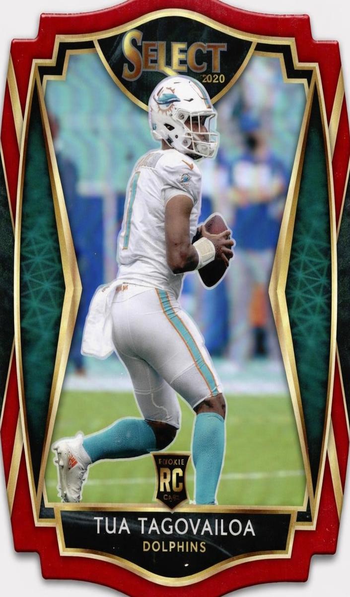 2020 Panini Select Football Maroon Tua Tagovailoa #145