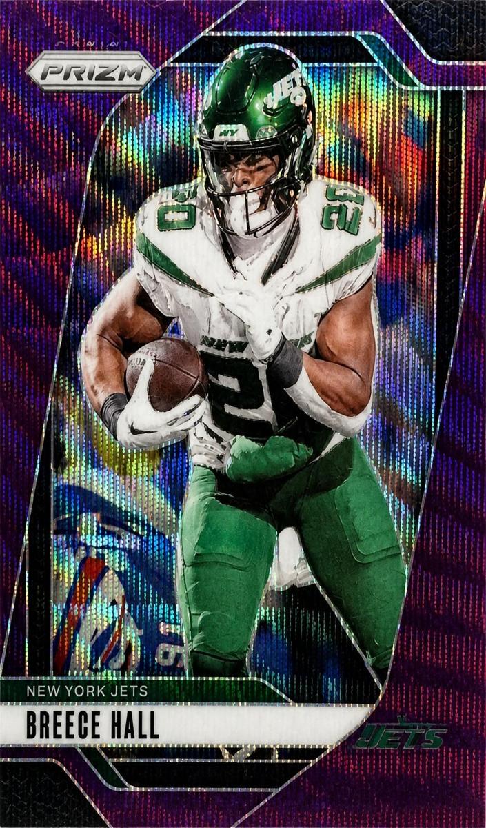 2024 Panini Prizm Football Purple Wave Breece Hall #223