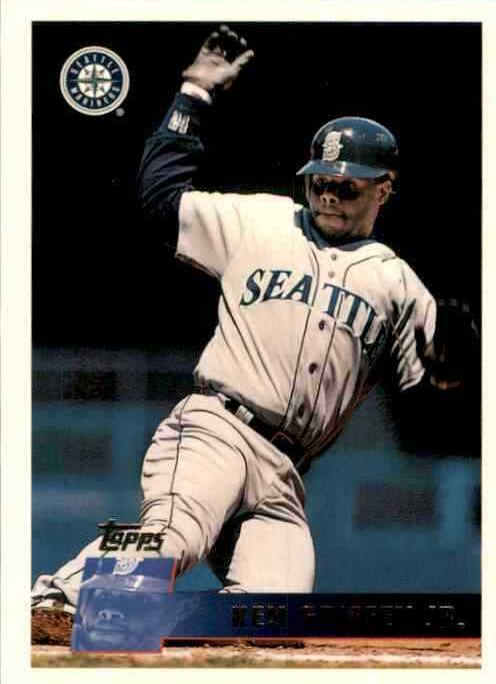 1996 Topps Baseball Ken Griffey Jr. #205 PSA 9