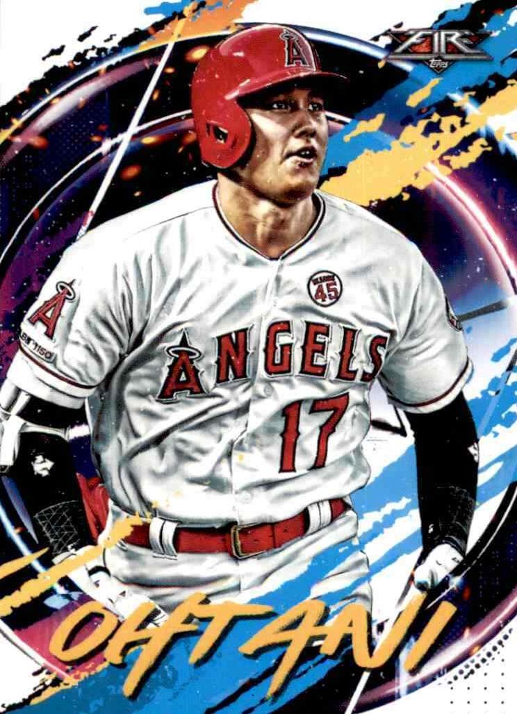 2020 Topps Fire Baseball Shohei Ohtani #49