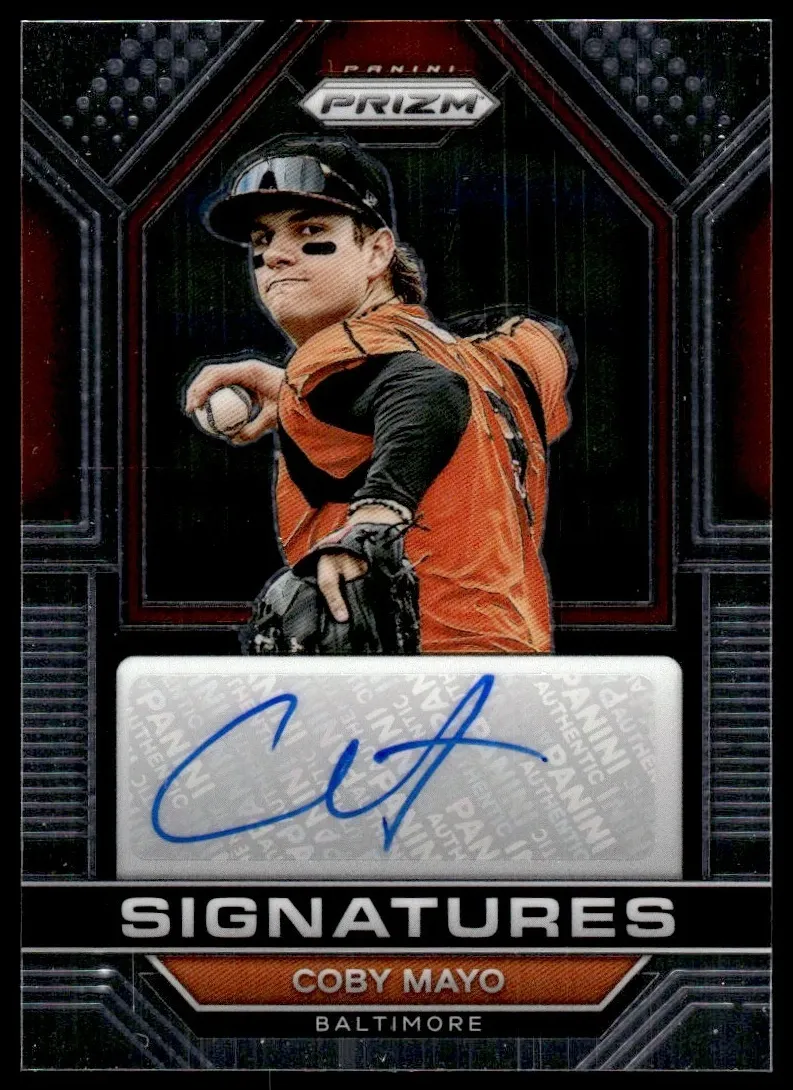 2023 Panini Prizm Baseball Coby Mayo #SIG-CM