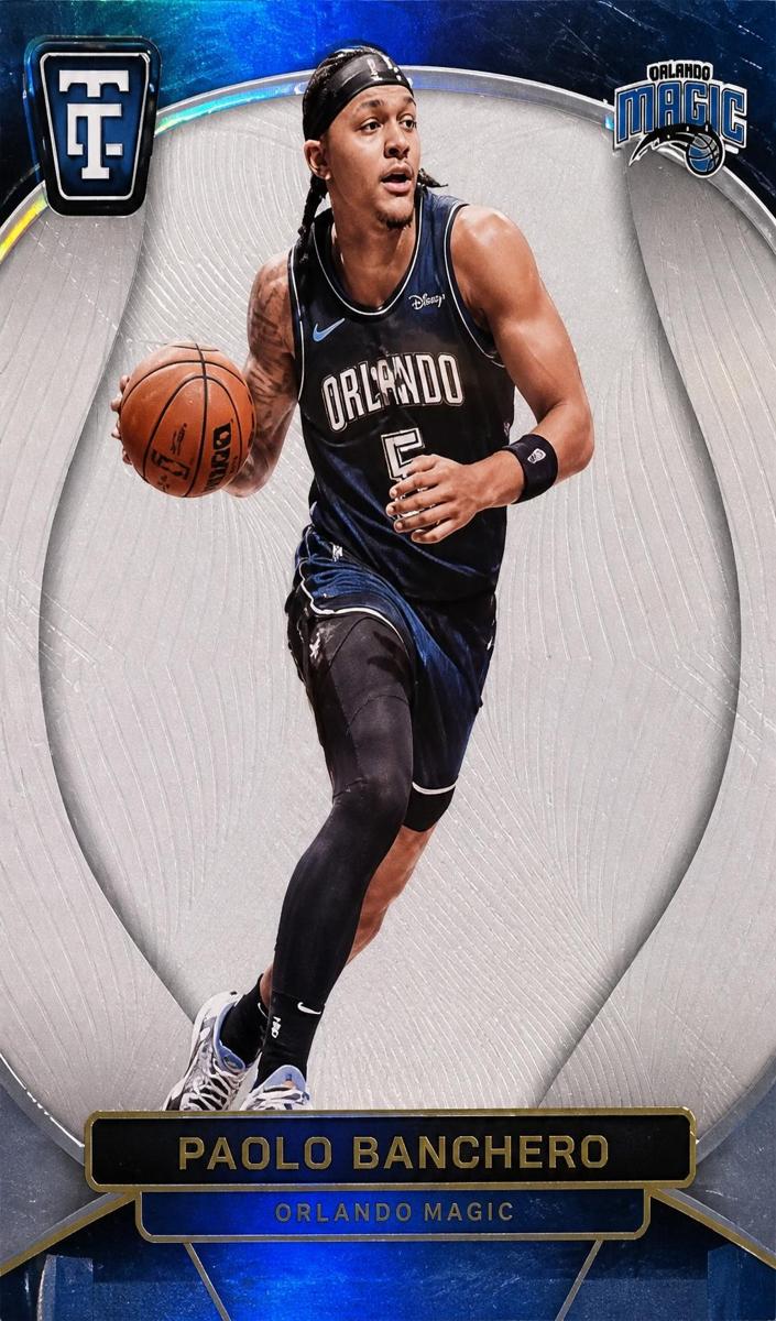 2024 Panini Totally Certified Basketball Mirror Platinum White Paolo Banchero #130