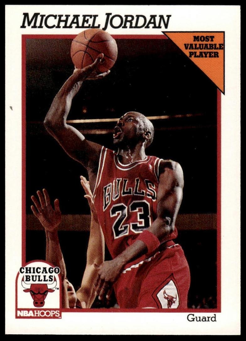 1992 Hoops Basketball Michael Jordan #14