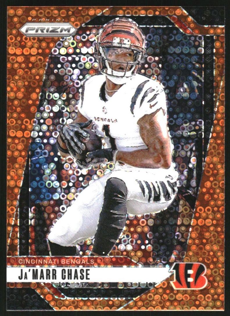 2024 Panini Prizm Football Disco Ja'Marr Chase #57 PSA 10