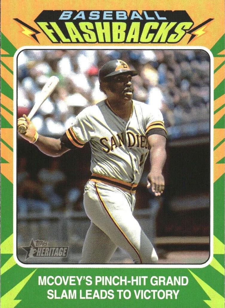 2024 Topps Heritage Baseball Willie McCovey #BF-3