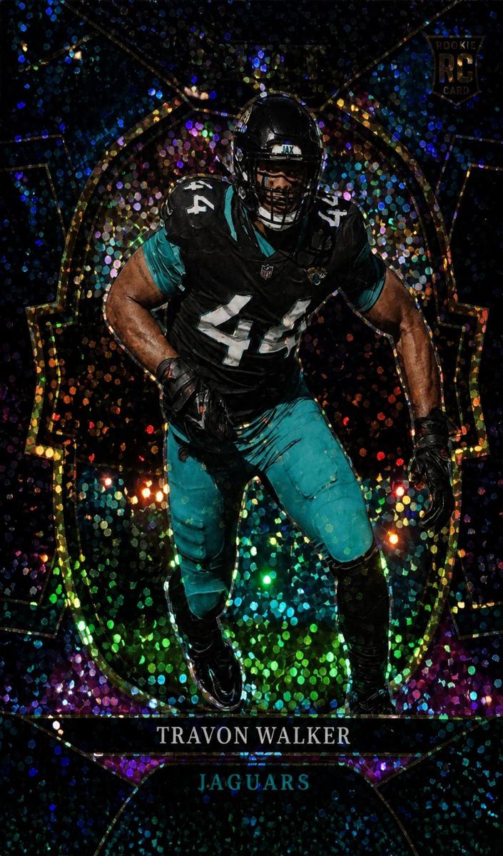 2022 Panini Select Football Cosmic Travon Walker #42