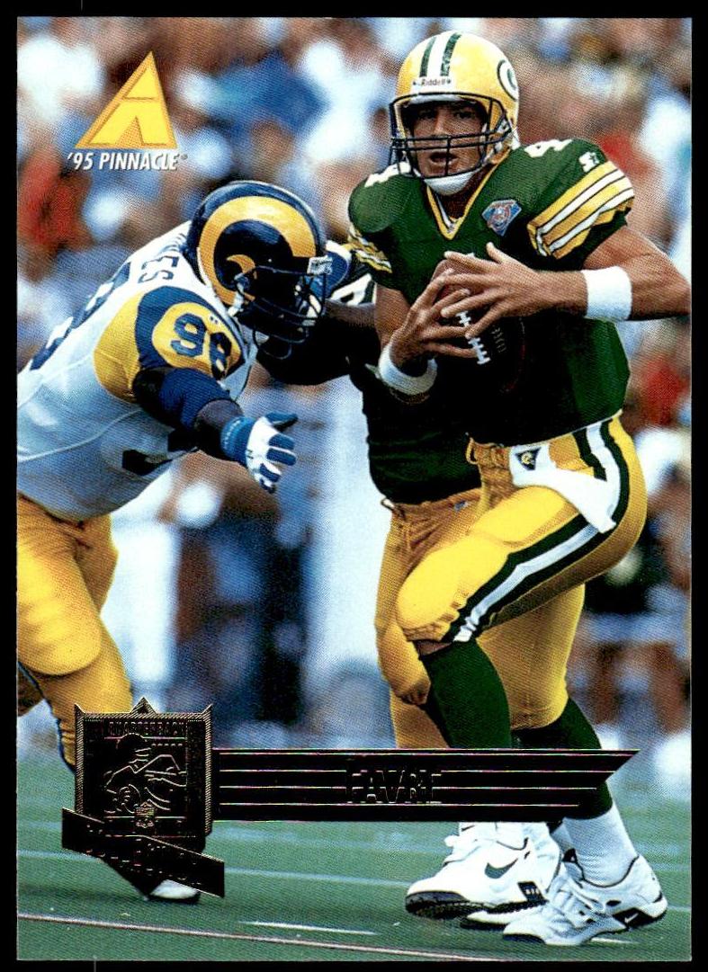 1995 Pinnacle Club Collection Football Brett Favre #93 PSA 10