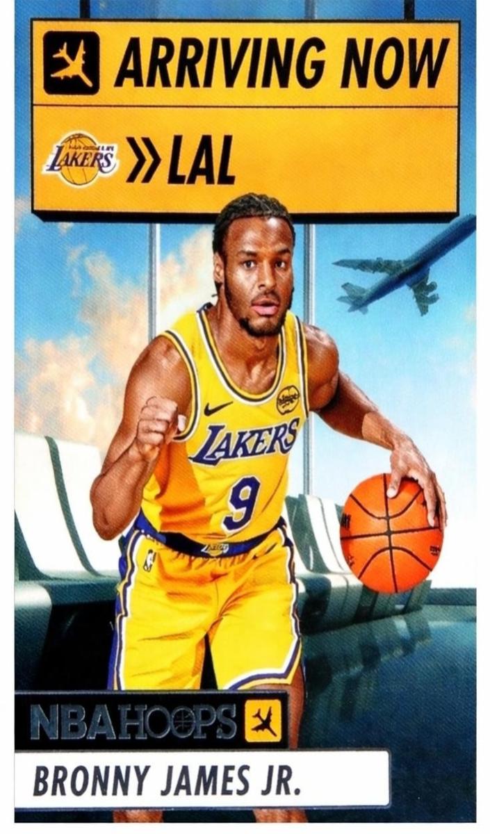 2024 Panini Hoops Basketball Bronny James Jr. #12