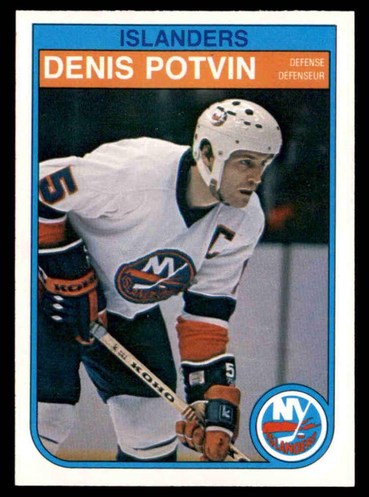 1982 O-Pee-Chee Hockey Denis Potvin #210