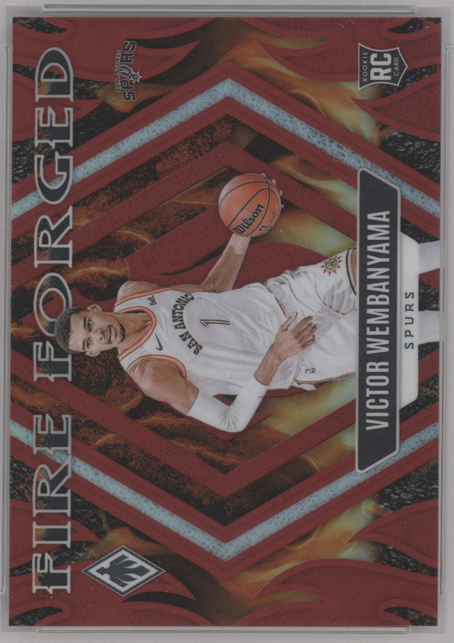 2023 Panini Phoenix Basketball Red Victor Wembanyama #18