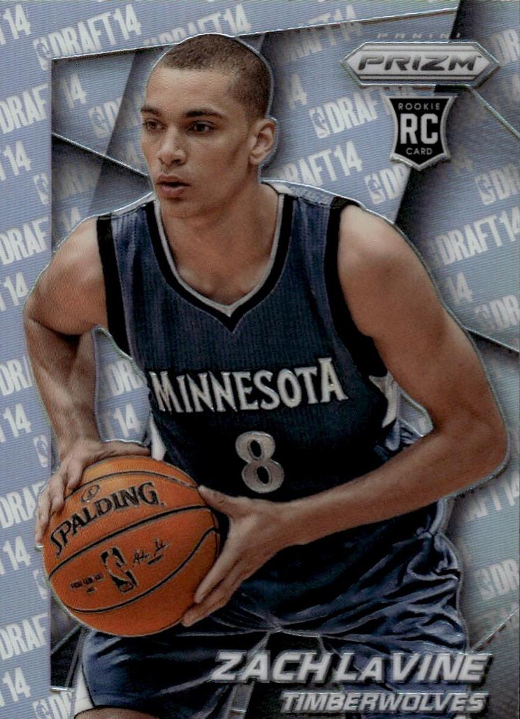 2014 Panini Prizm Basketball Zach LaVine #42 PSA 9