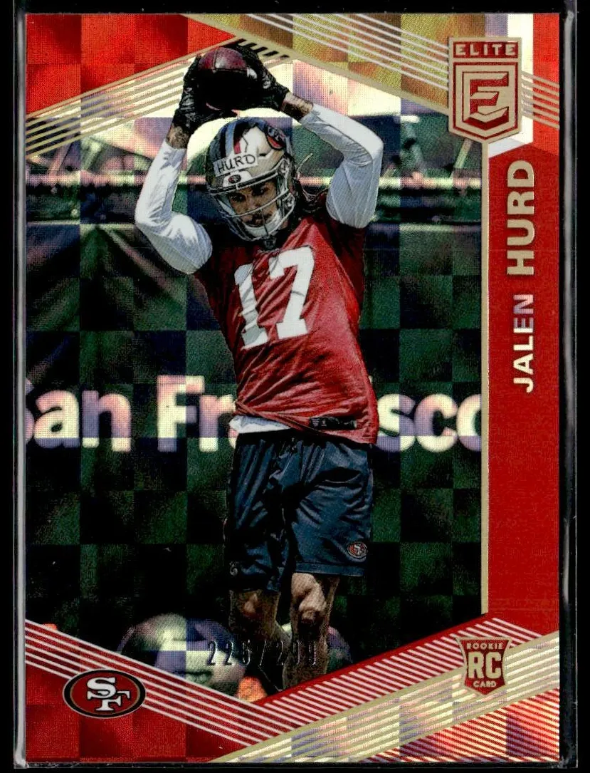 2019 Donruss Elite Football Jalen Hurd #143