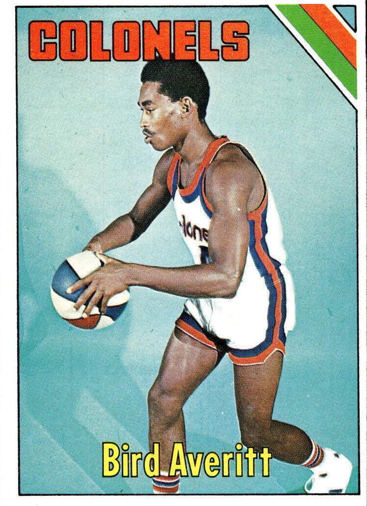 1975 Topps Basketball Bird Averitt #229 PSA 9