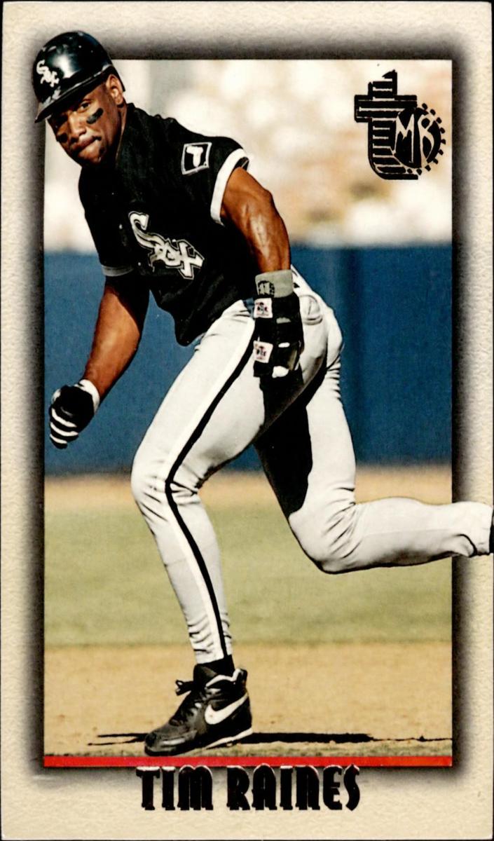 1995 Topps Embossed Baseball Tim Raines #130