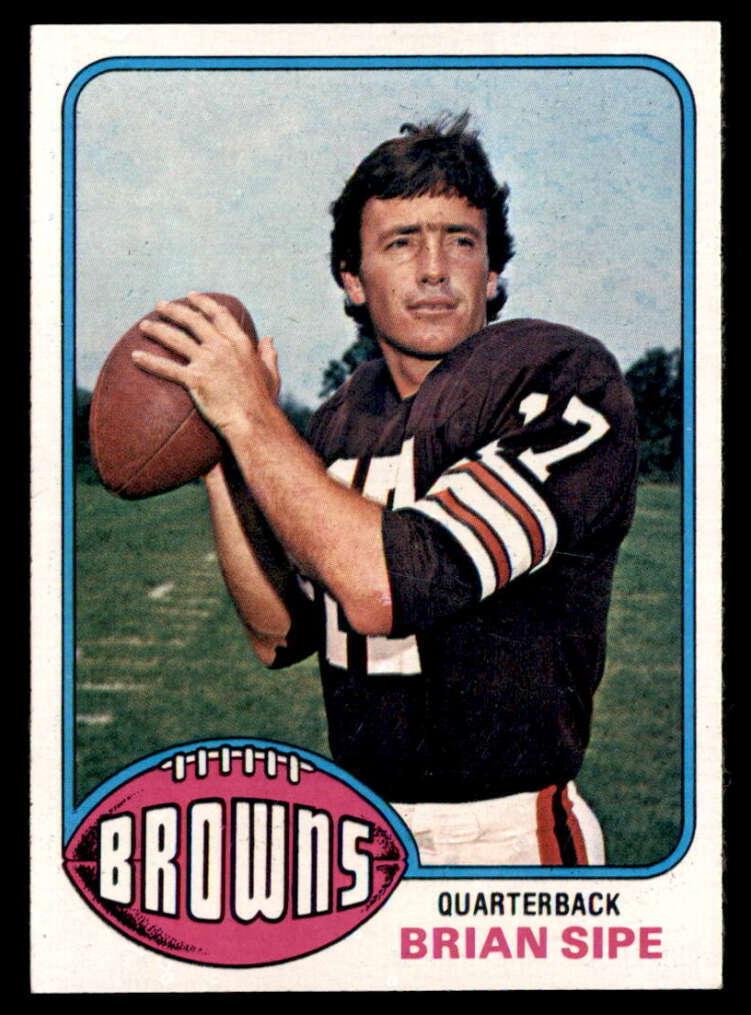 1976 Topps Football Brian Sipe #516 PSA 5