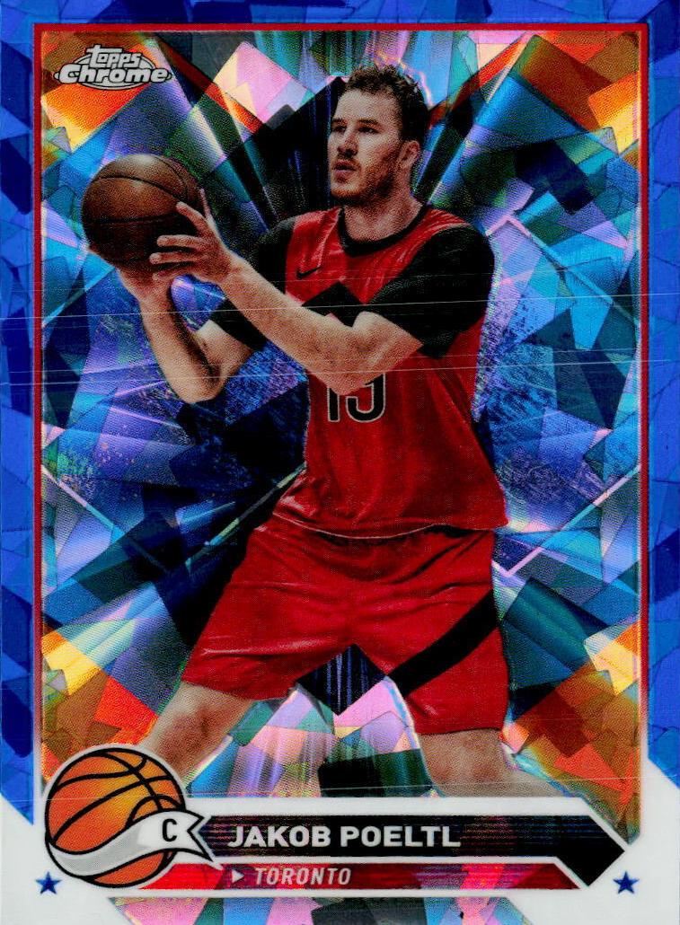 2023 Topps Chrome Sapphire Basketball Jakob Poeltl #59