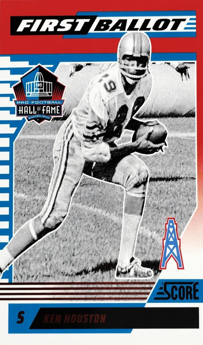 2025 Panini Score Football Pink Ken Houston #7