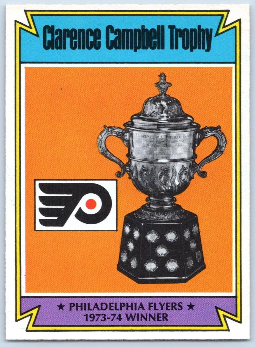 1974 O-Pee-Chee Hockey Clarence Campbell #253 PSA 9