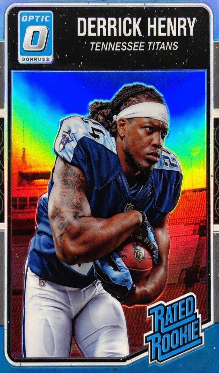 2016 Donruss Optic Football Aqua Derrick Henry #165