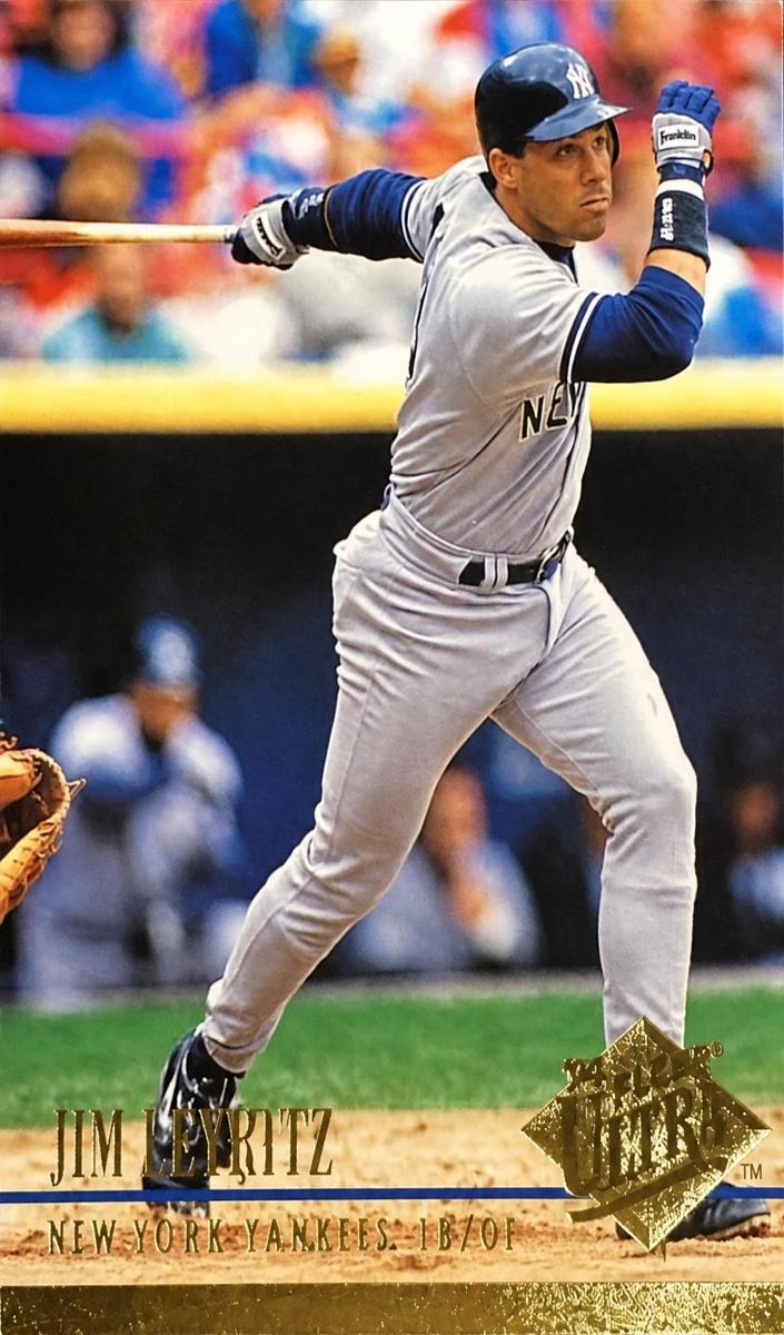 1994 Fleer Ultra Baseball Jim Leyritz #97