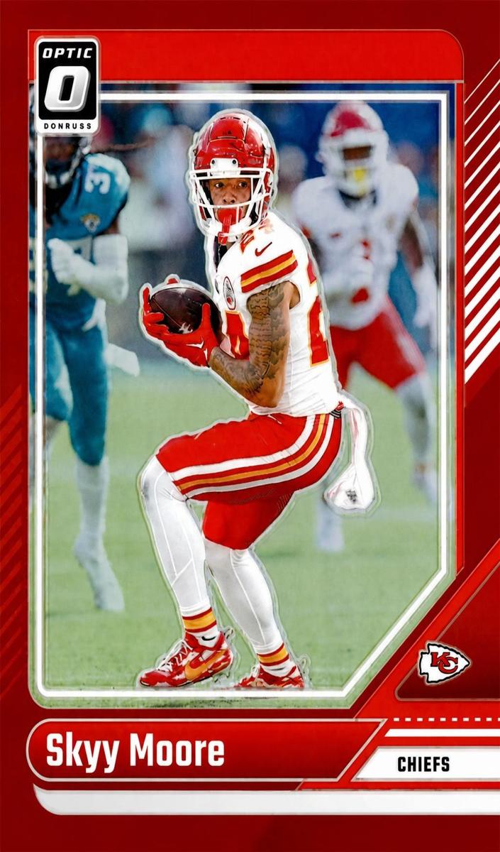 2024 Donruss Optic Football Red Skyy Moore #96