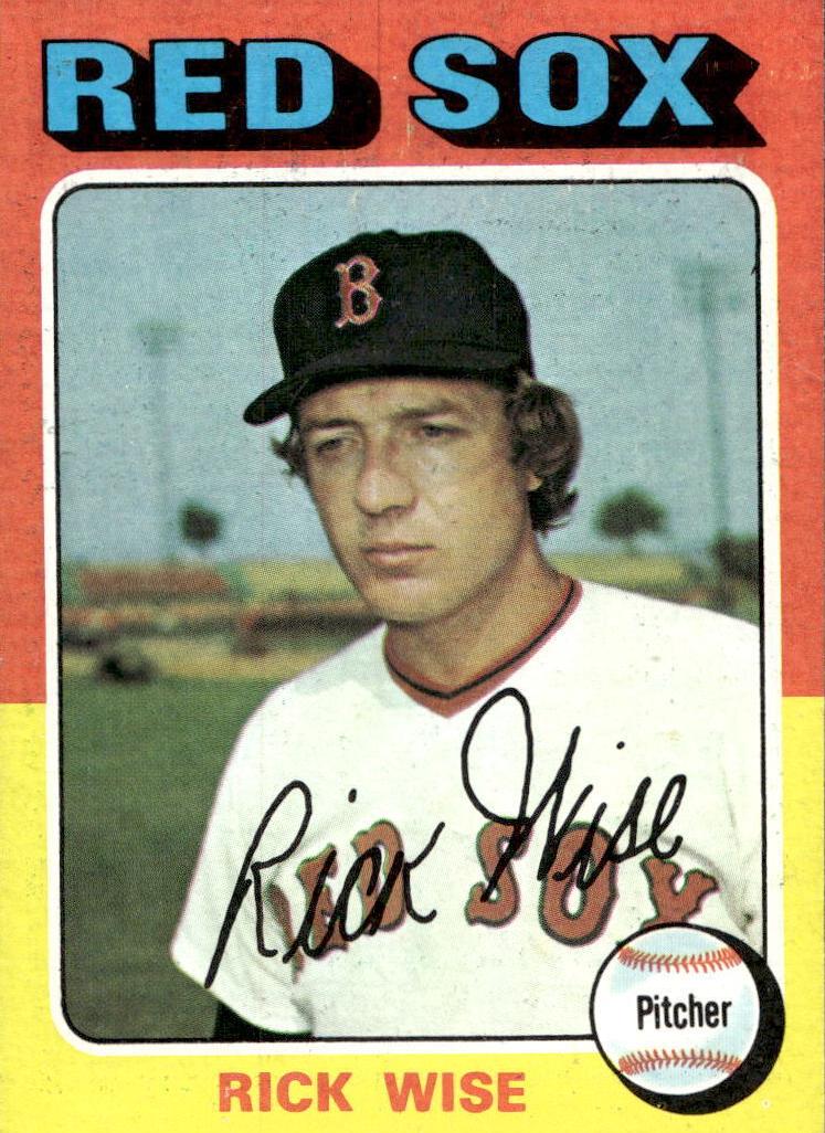 1975 Topps Baseball Rick Wise #56