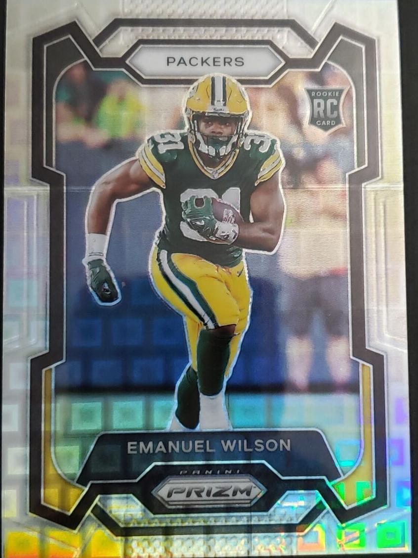 2023 Panini Prizm Football Pandora Emanuel Wilson #335