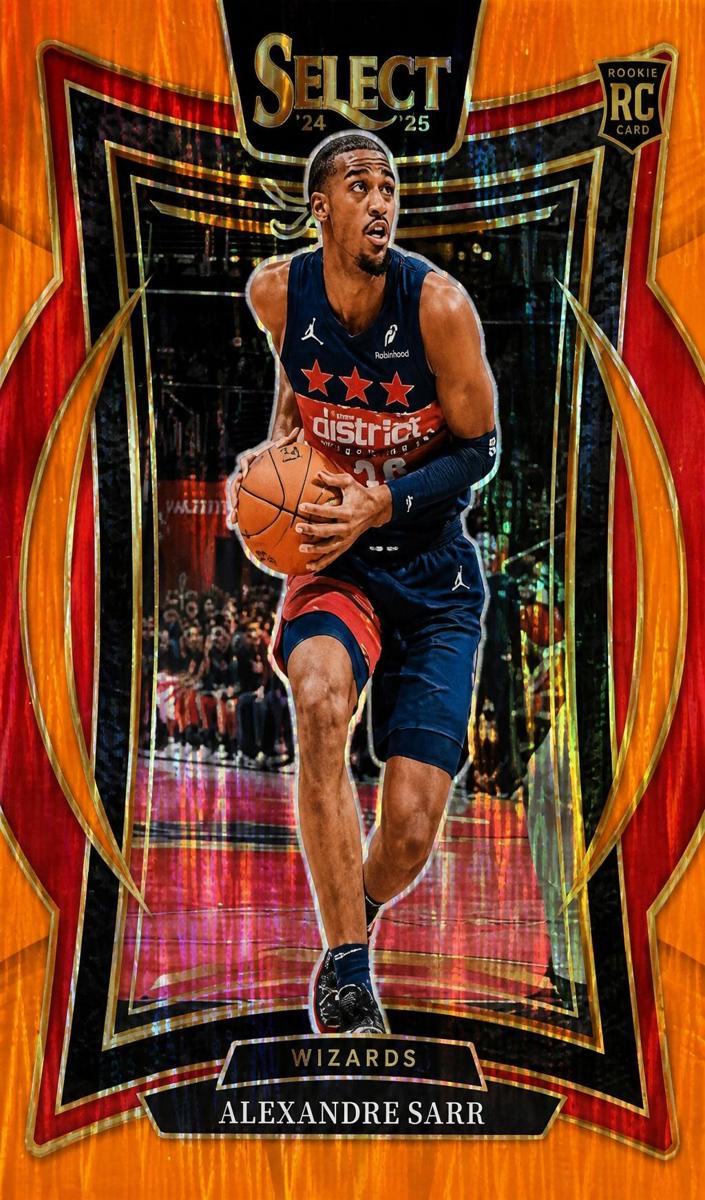 2024 Panini Select Basketball Orange Flash Alexandre Sarr #73