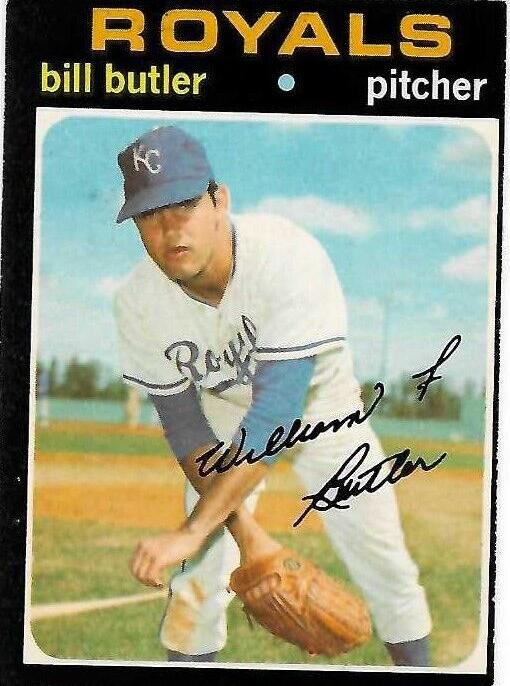 1971 O-Pee-Chee Baseball Bill Butler #681