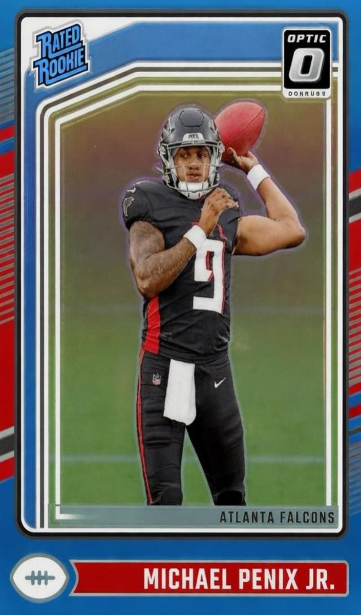 2024 Donruss Optic Football Aqua Michael Penix Jr. #279
