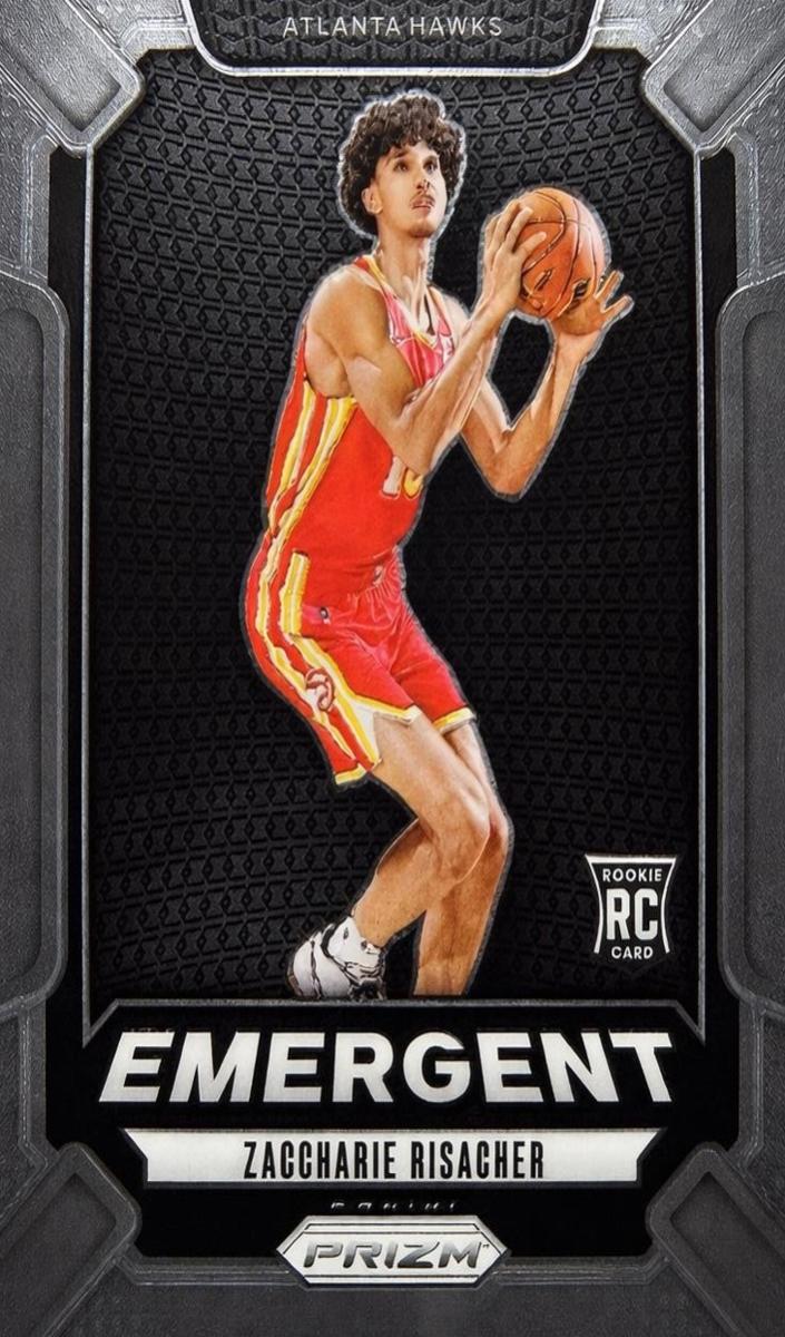 2024 Panini Prizm Basketball Zaccharie Risacher #6 PSA 9