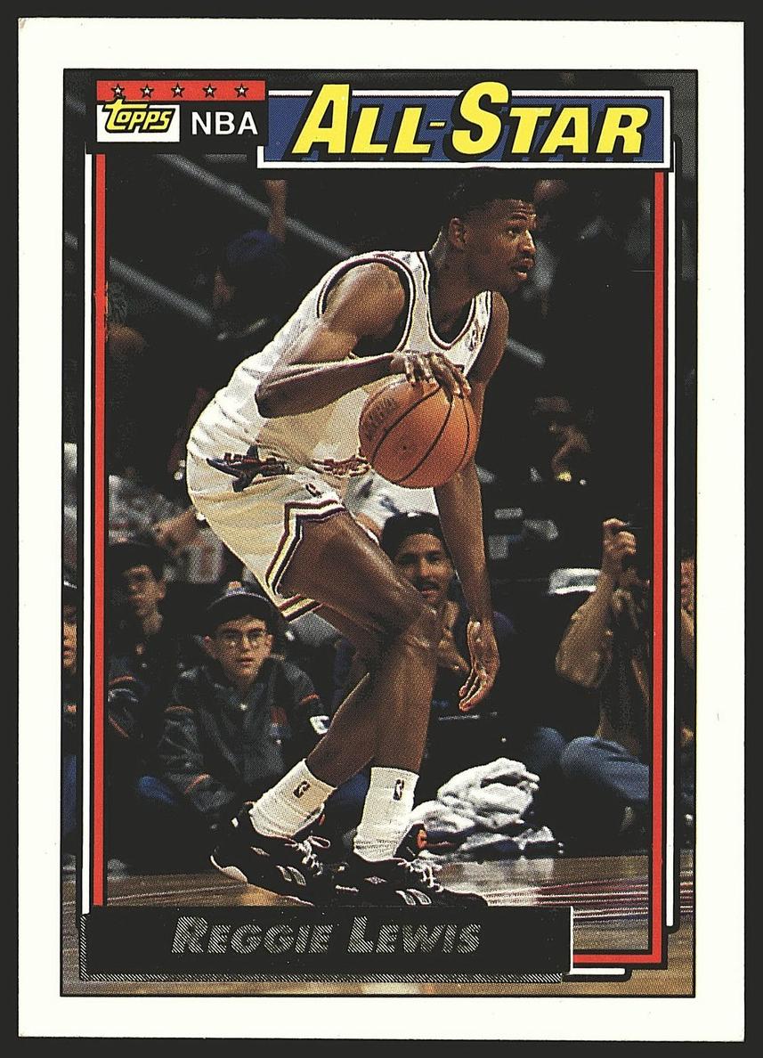 1992 Topps Basketball Gold Reggie Lewis #104