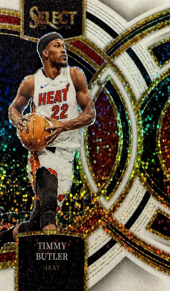2023 Panini Select Basketball White Sparkle Jimmy Butler #161