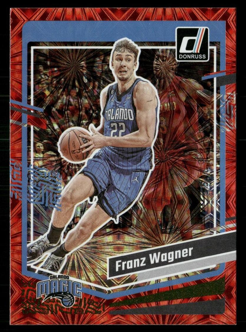 2023 Panini Donruss Basketball Red Fireworks Franz Wagner #89