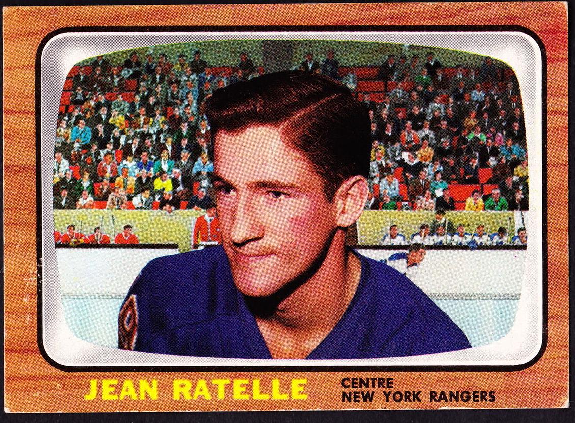 1966 Topps Hockey Jean Ratelle #29 PSA 6.5