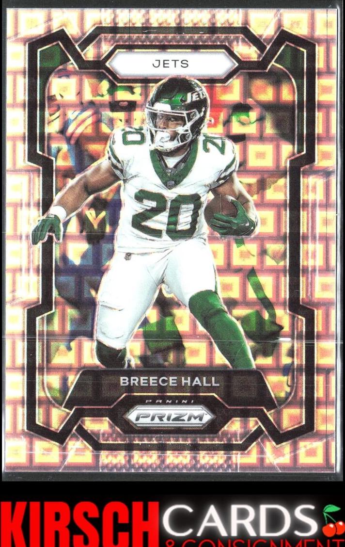 2023 Panini Prizm Football Pandora Breece Hall #232 PSA 8.5