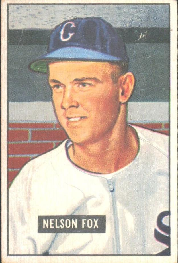 1951 Bowman Baseball Nellie Fox #232 PSA 6