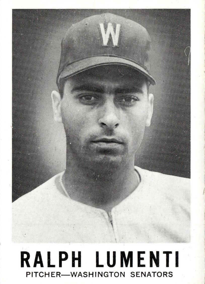 1960 Leaf Baseball Ralph Lumenti #130 PSA 7