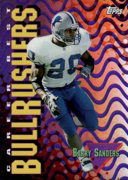 1999 Topps Football Barry Sanders #SB27 PSA 9