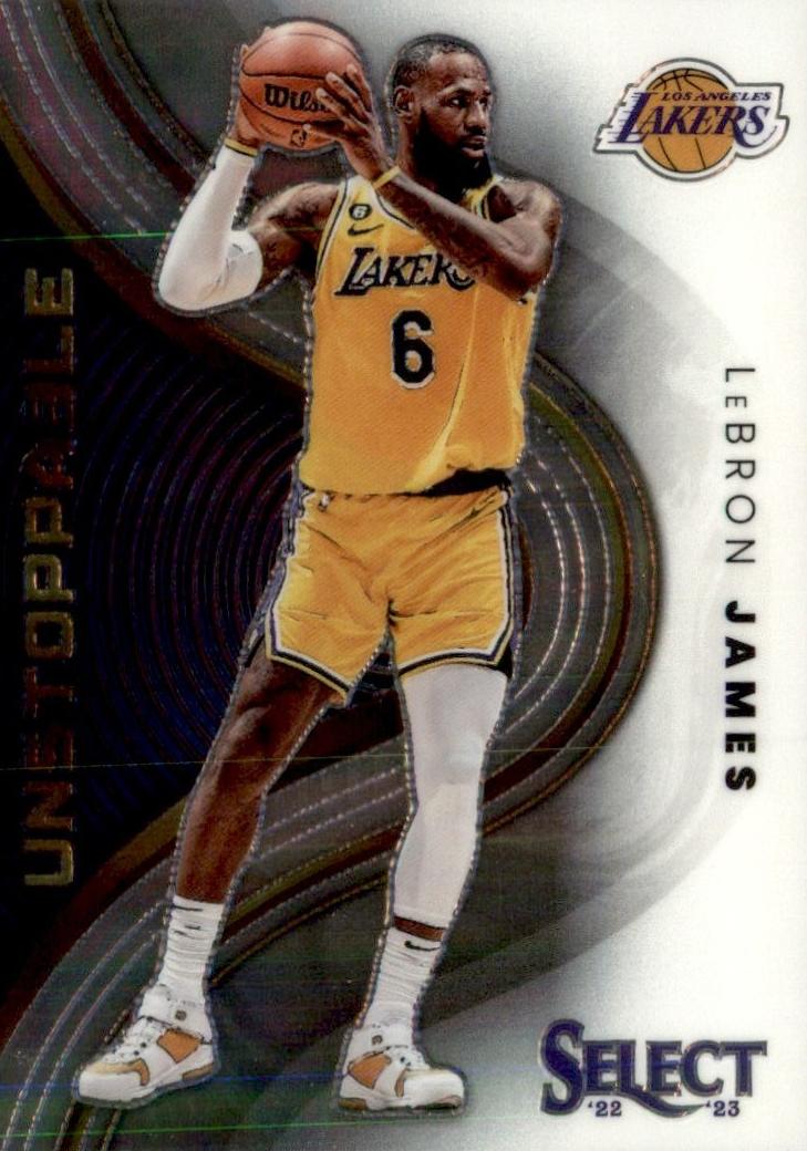 2022 Panini Select Basketball LeBron James #7