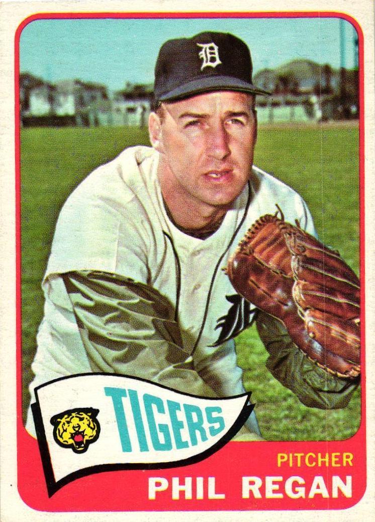 1965 Topps Baseball Phil Regan #191