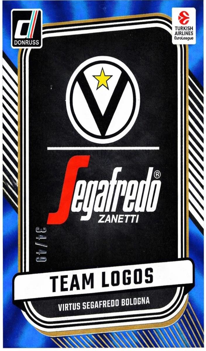 2024 Donruss Turkish Airlines EuroLeague Basketball Blue Laser Virtus Segafredo Bologna #5