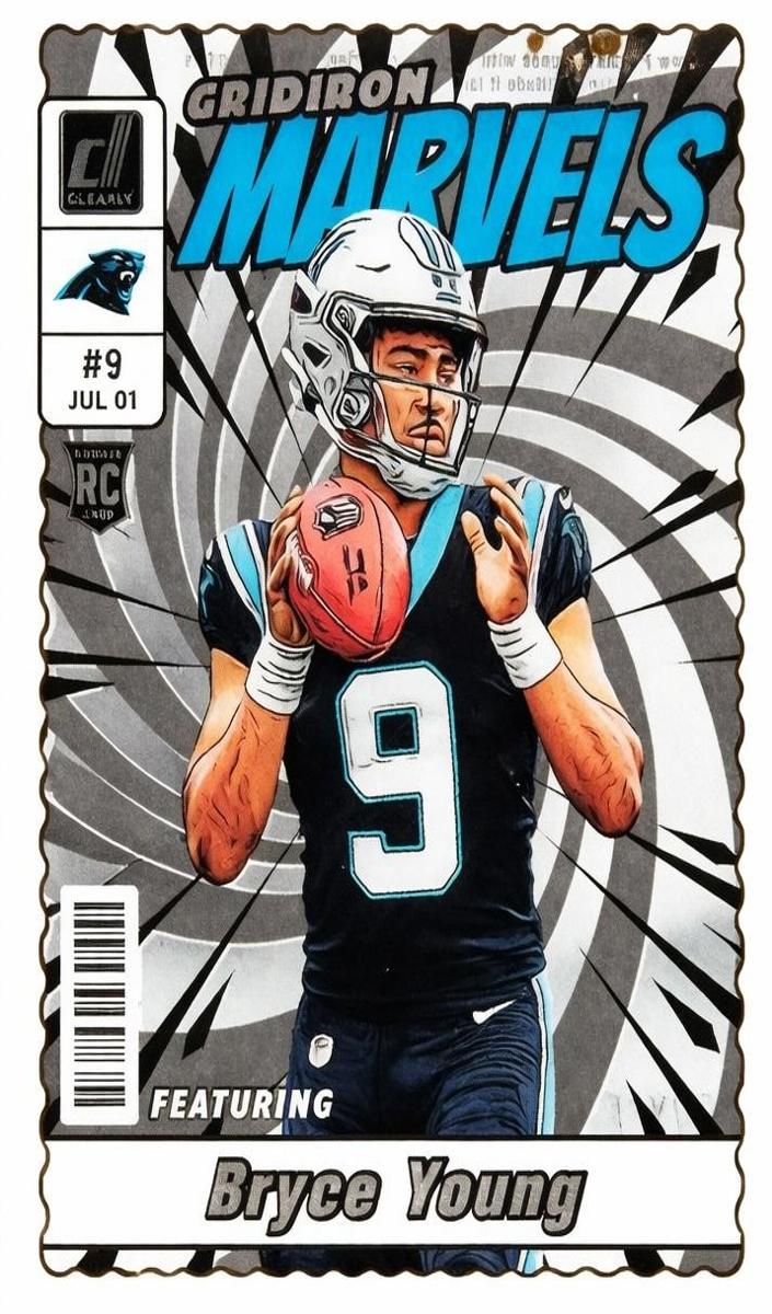 2023 Panini Clearly Donruss Football Bryce Young #13 PSA 10