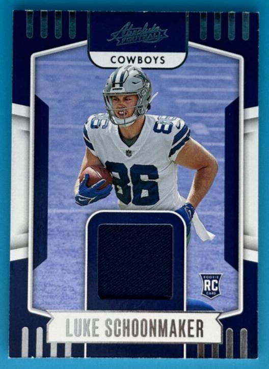 2023 Panini Absolute Football Luke Schoonmaker #ARM-18