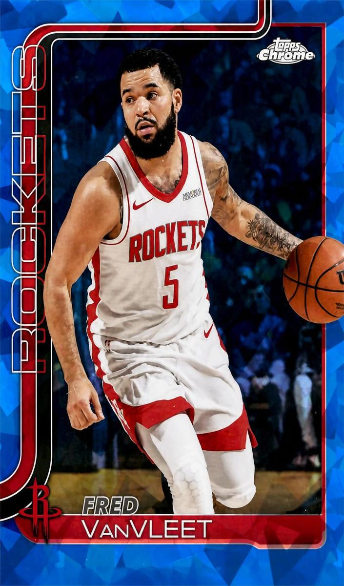 2025 Topps Chrome Sapphire Basketball Fred VanVleet #66