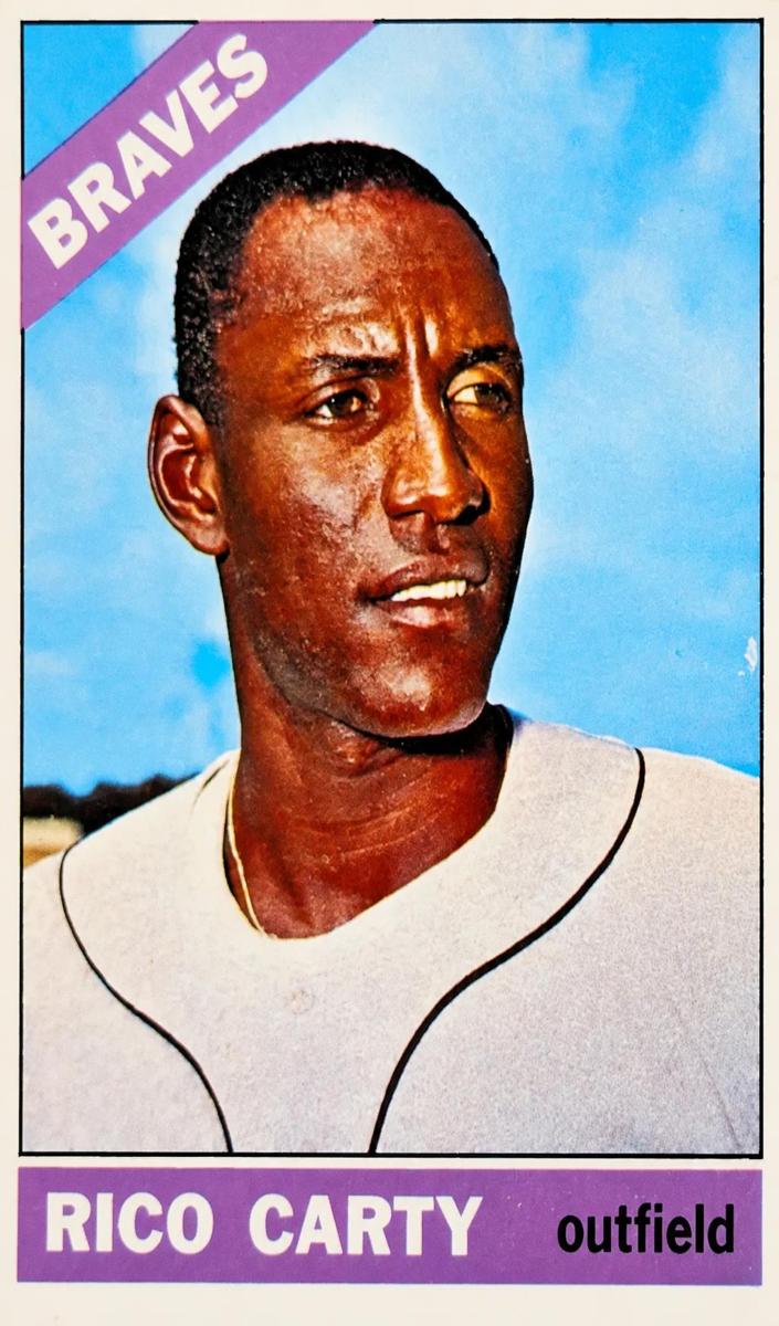 1966 O-Pee-Chee Baseball Rico Carty #153 PSA 8