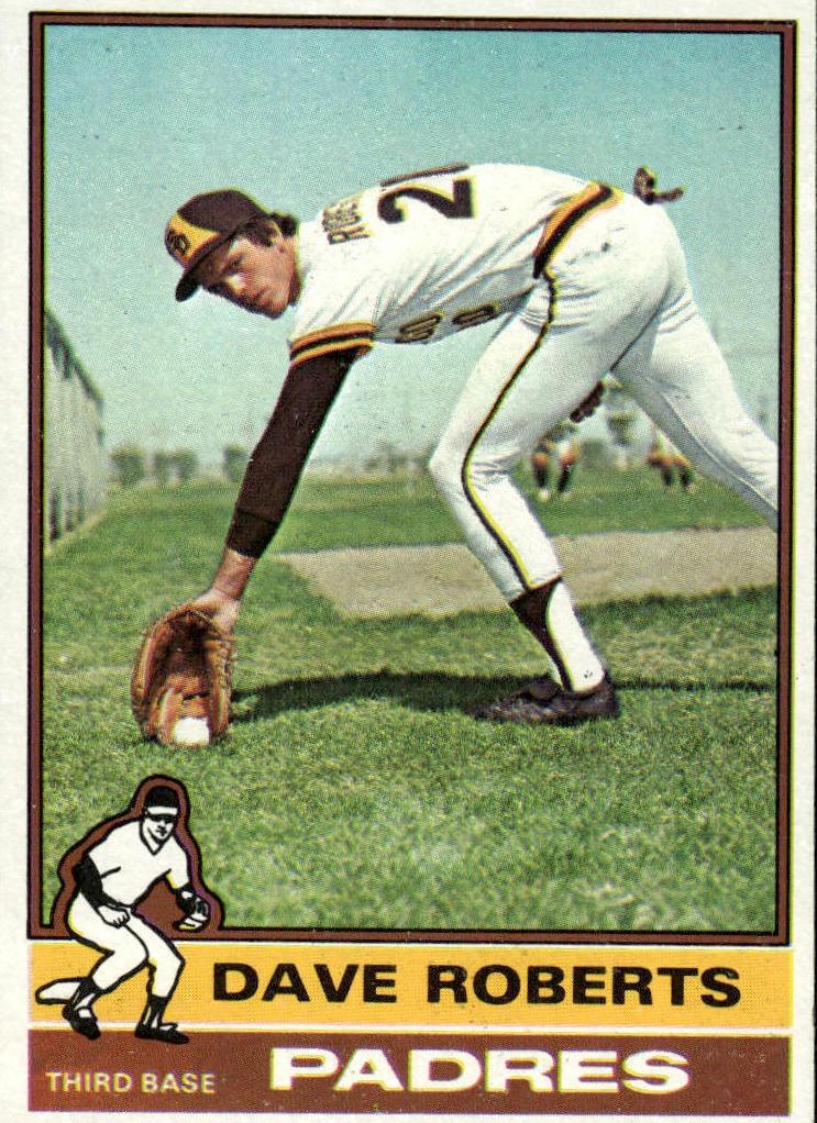 1976 Topps Baseball Dave Roberts #107
