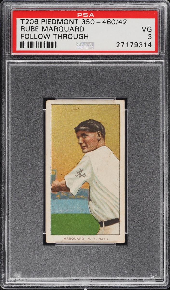 1909-11 T206 Baseball Pitching Rube Marquard #NNO